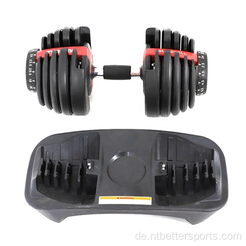 Einstellbare Dumbbell -Set für das Körpergebäude 40 kg/24 kg